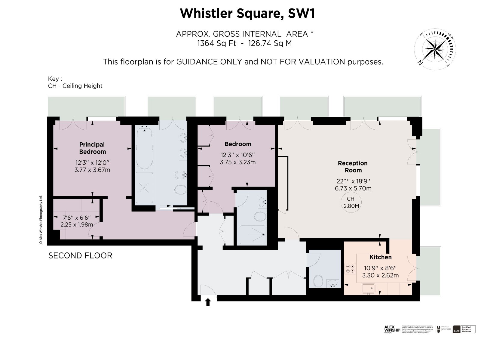 Flat 9, 9, Whistler Square, London floorplan