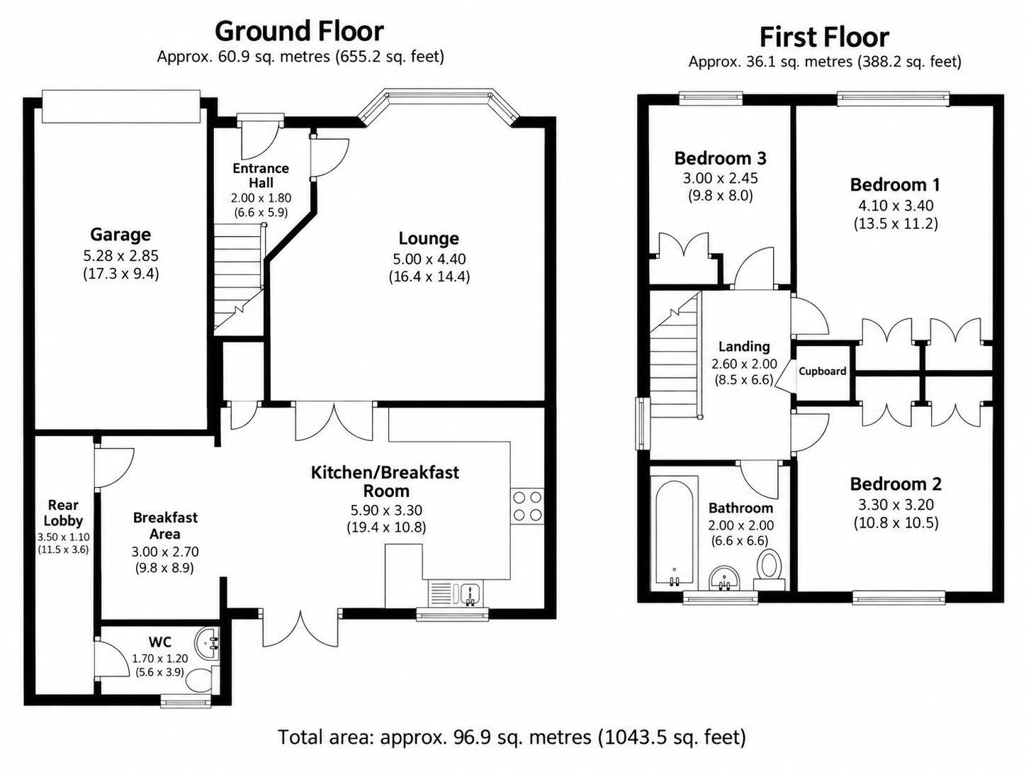 Sorby Way, Rotherham floorplan