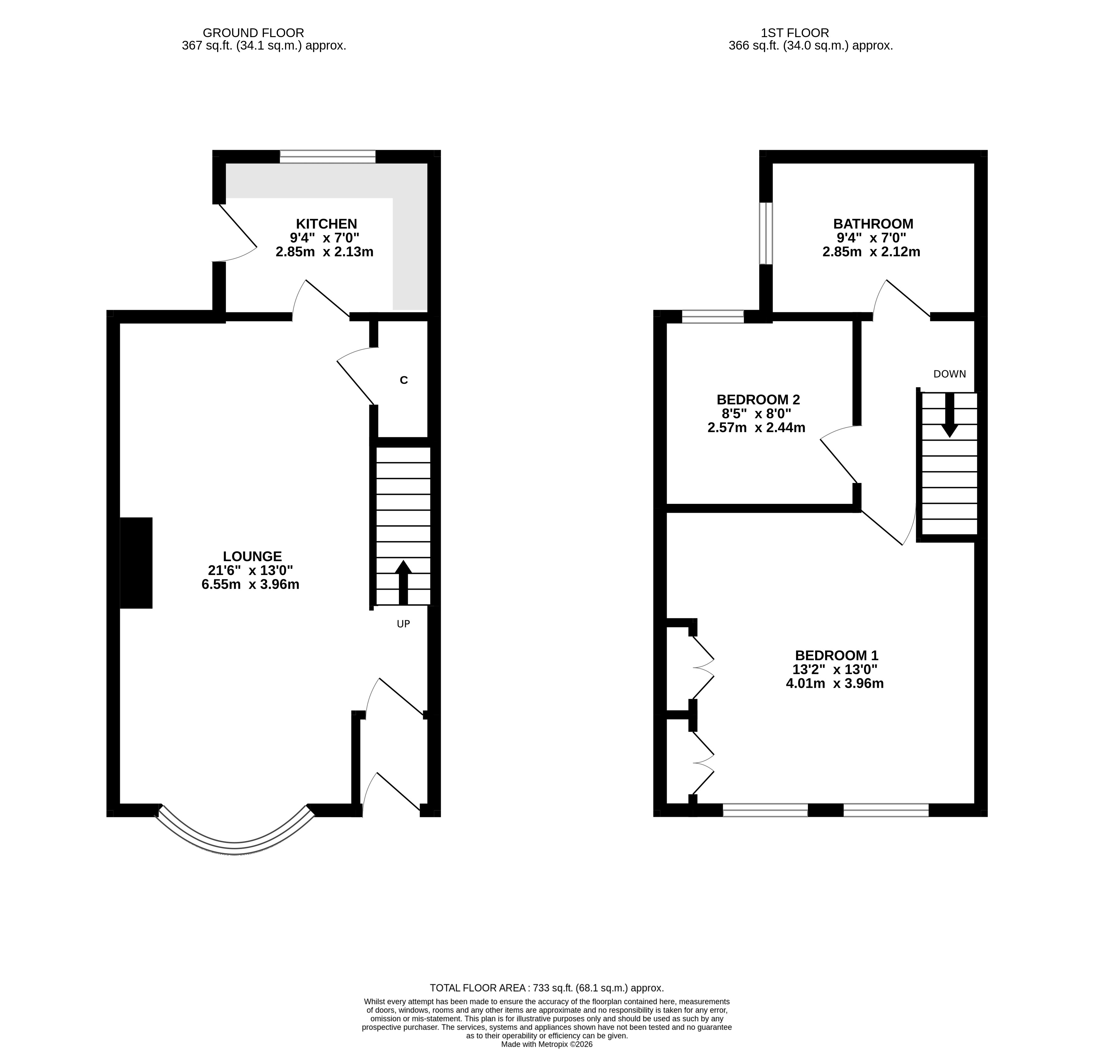 13, Providence Row, Shipley floorplan