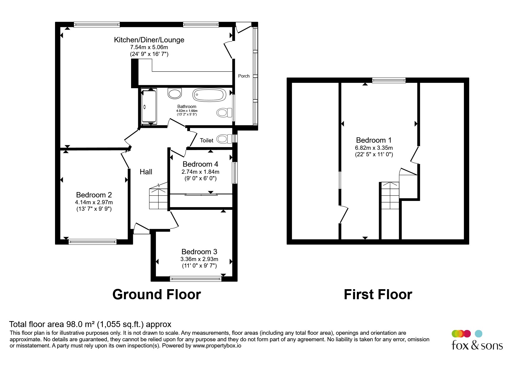 28, Falmer Avenue, Brighton floorplan