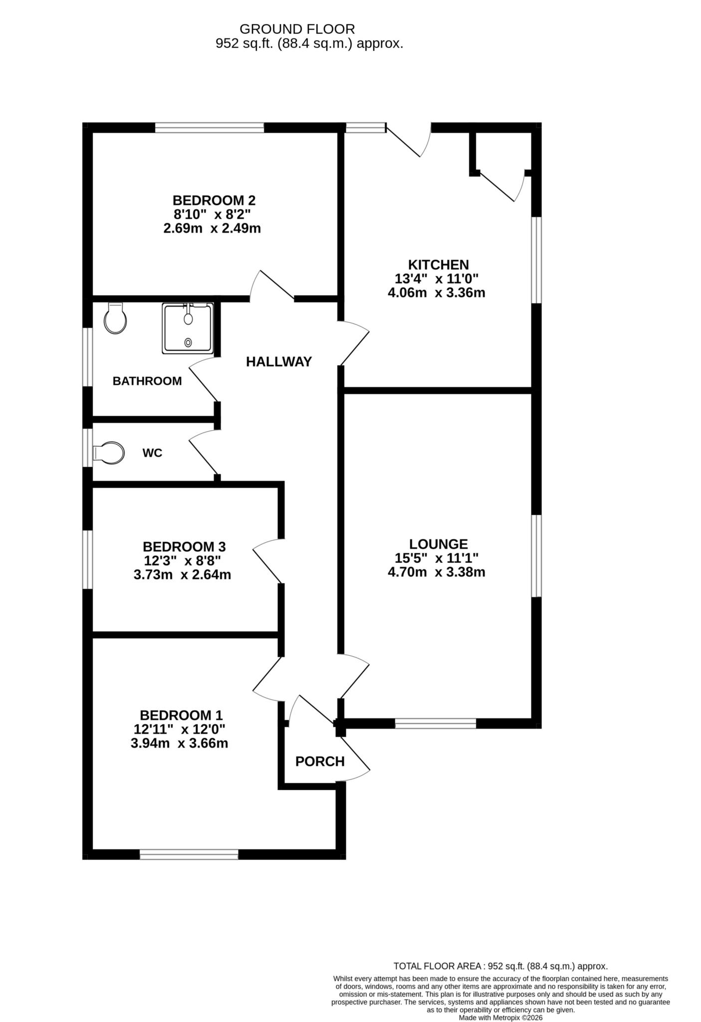 10, Briar Close, Norwich floorplan