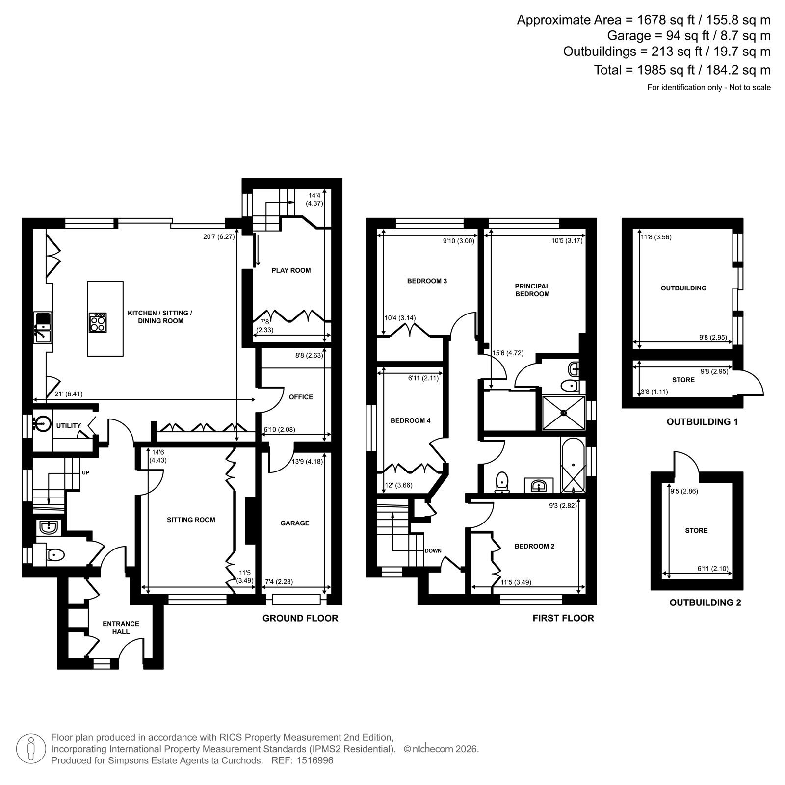 24, Portmore Park Road, Weybridge floorplan