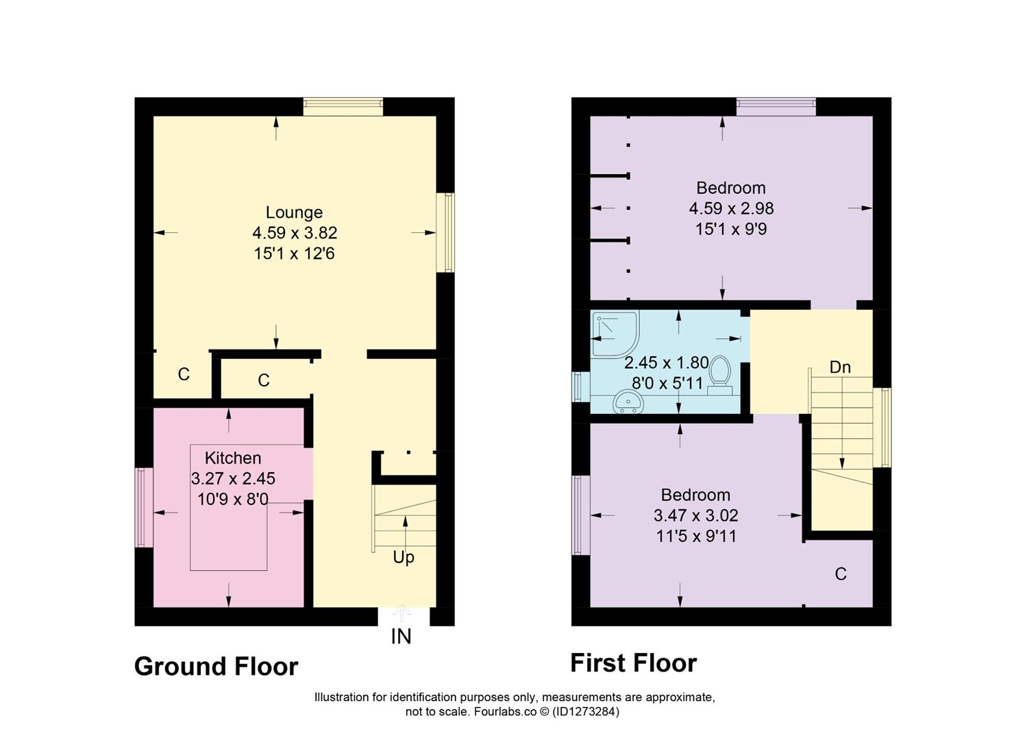 132, Yarrow Terrace, Dundee floorplan