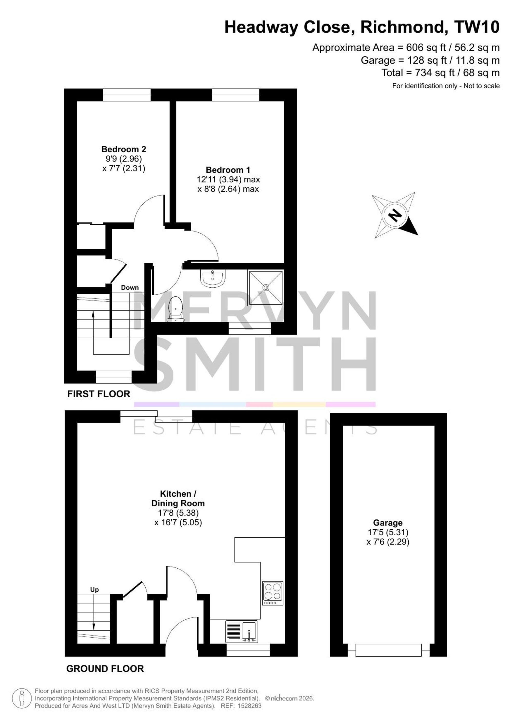9 Headway Close, Richmond floorplan