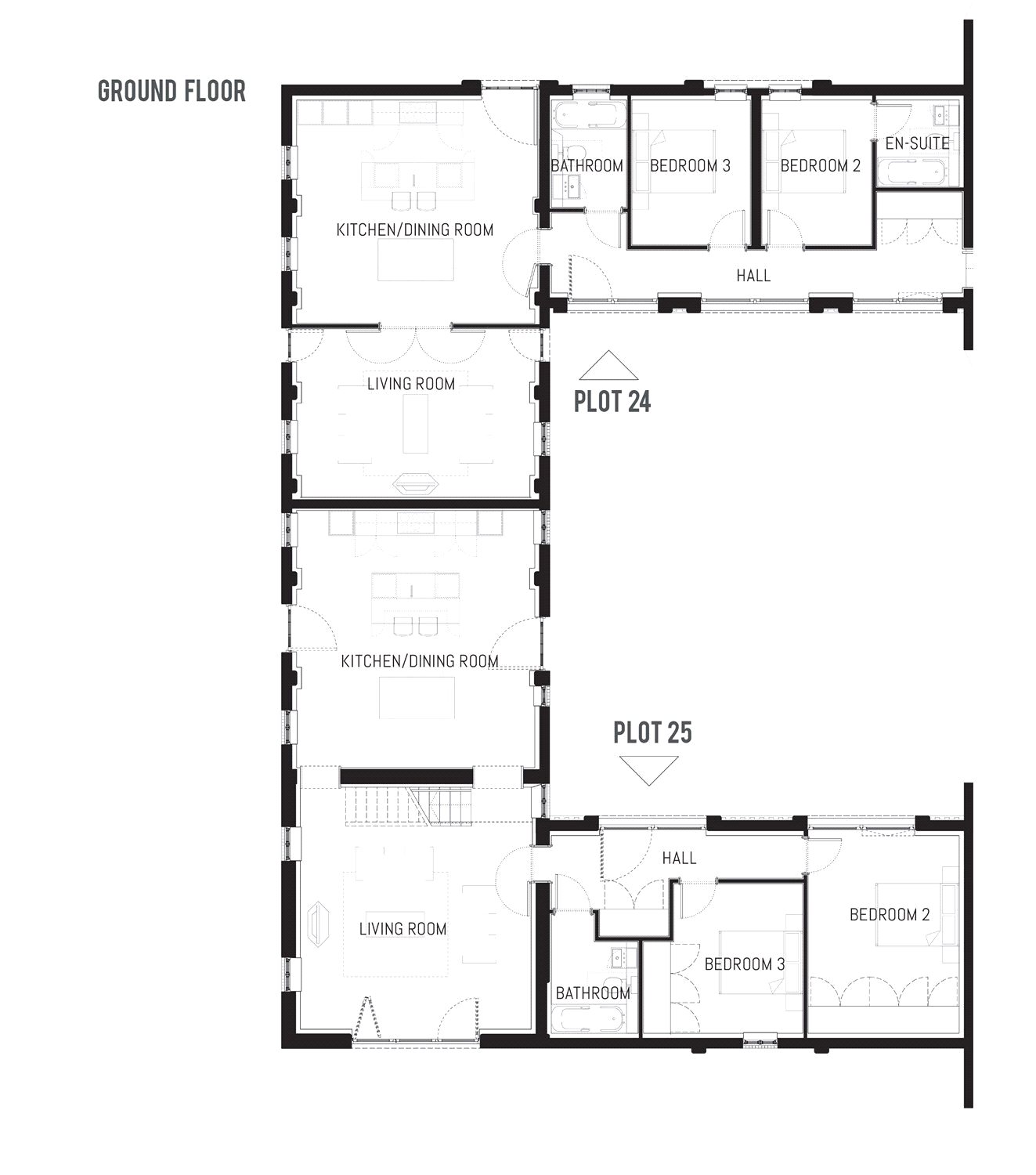 Malthouse Lane, Meath Green, Horley RH6, 4 bedroom semidetached house