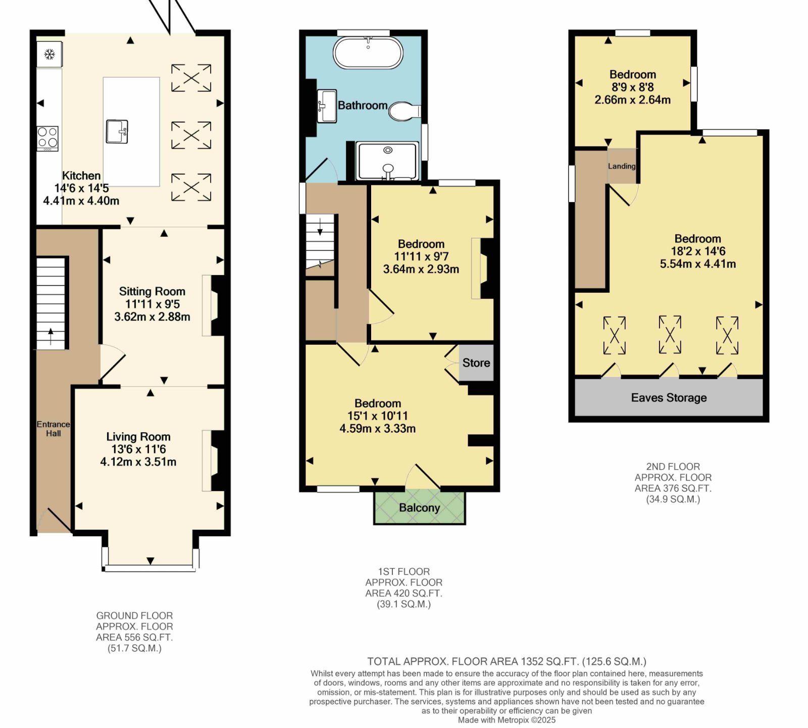 18, York Terrace, Kent floorplan