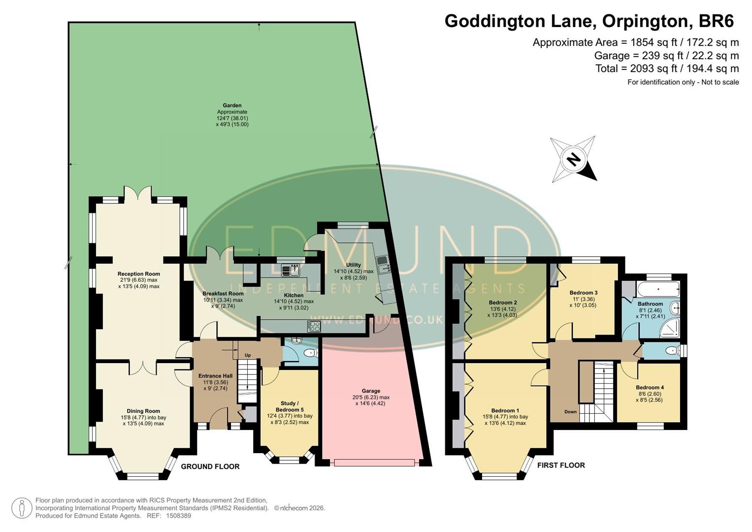 24, Goddington Lane, Orpington floorplan