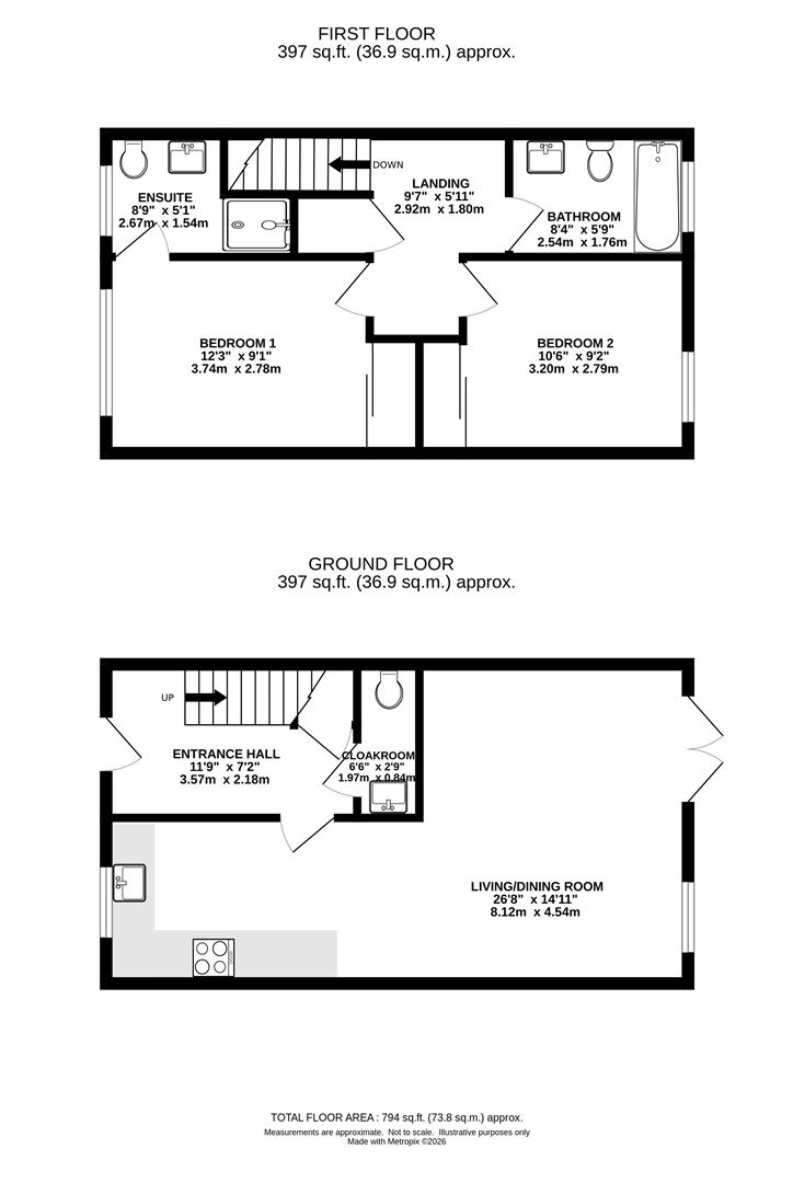 2, Primrose Close, Basingstoke floorplan