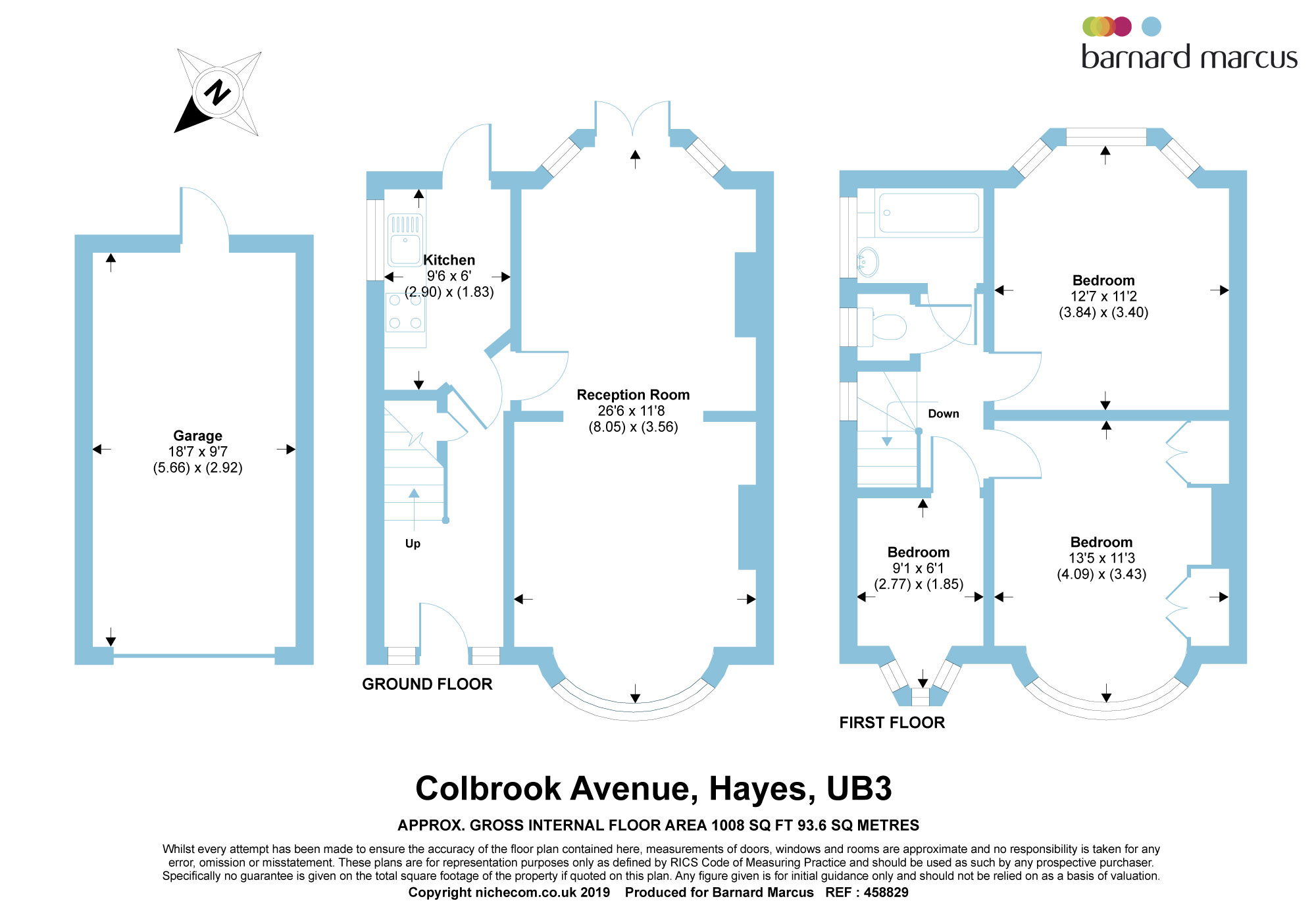 3 Bedrooms Semi-detached house for sale in Colbrook Avenue, Hayes UB3