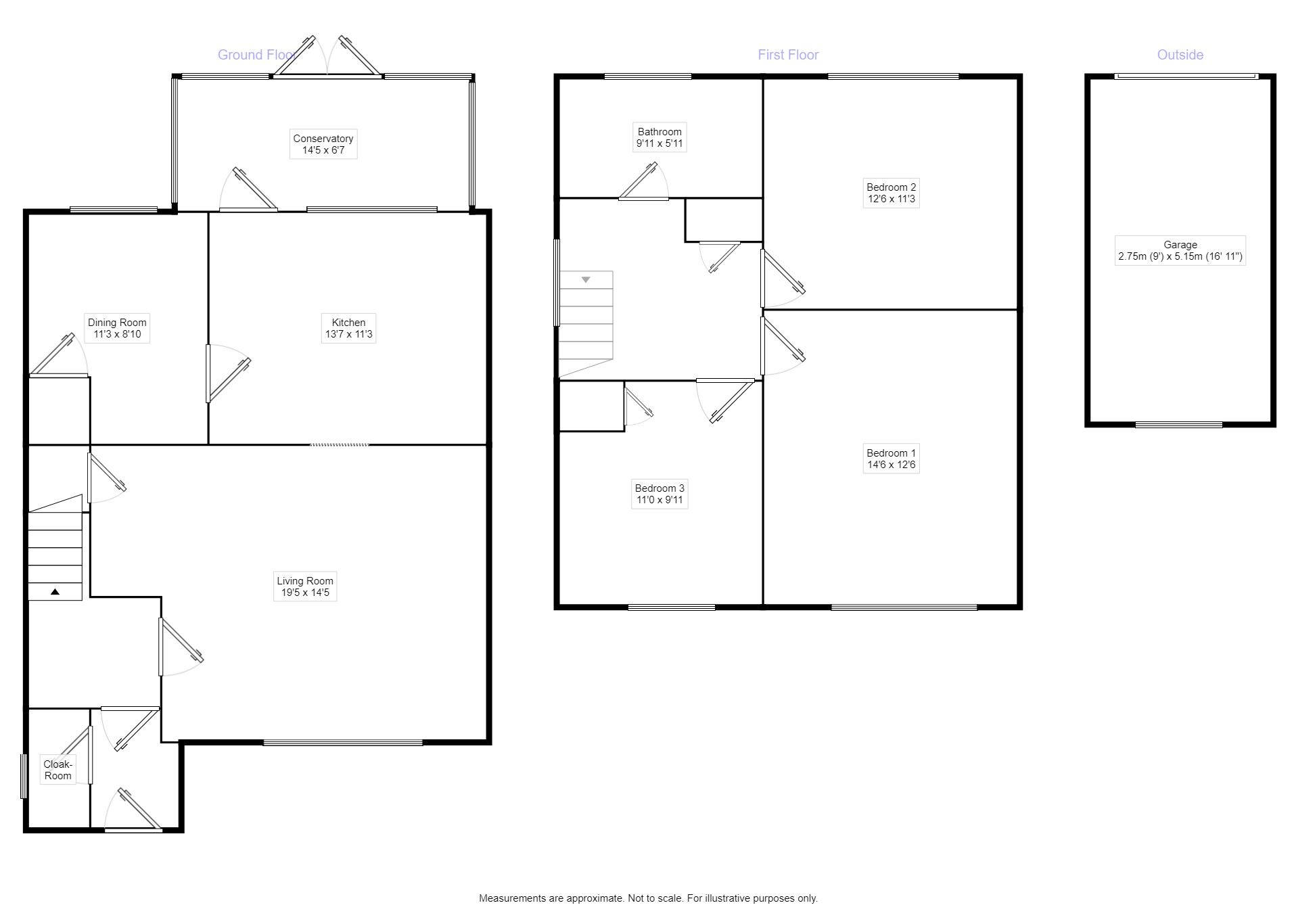 3 Bedrooms Semi-detached house to rent in Dryden Walk, Eastbourne BN23