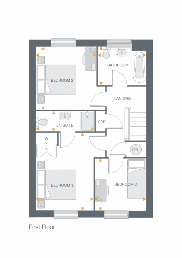 60, Westwood Heath Road, Burton Green, Kenilworth floorplan
