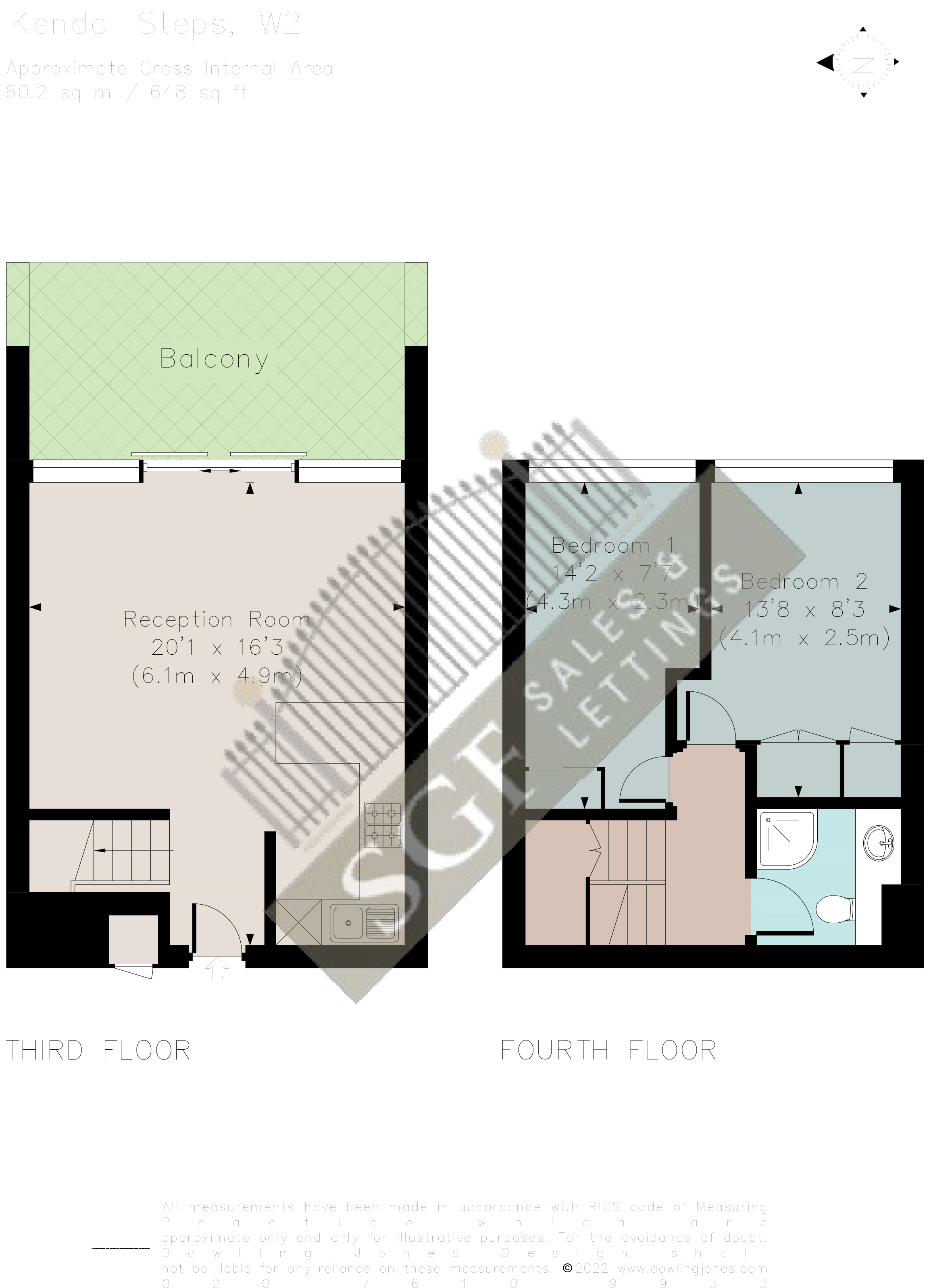 Kendal Steps, St Fields, London W2, 2 bedroom flat for sale