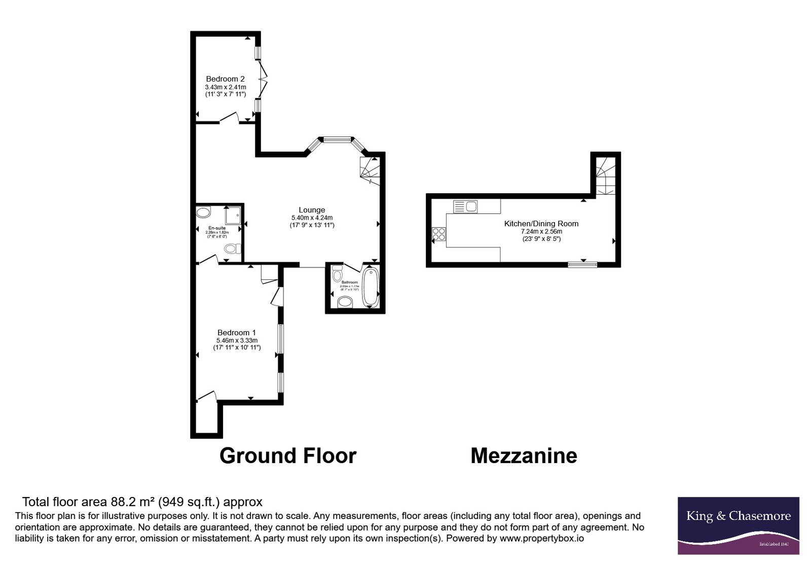 22, Rock Grove, East Sussex floorplan