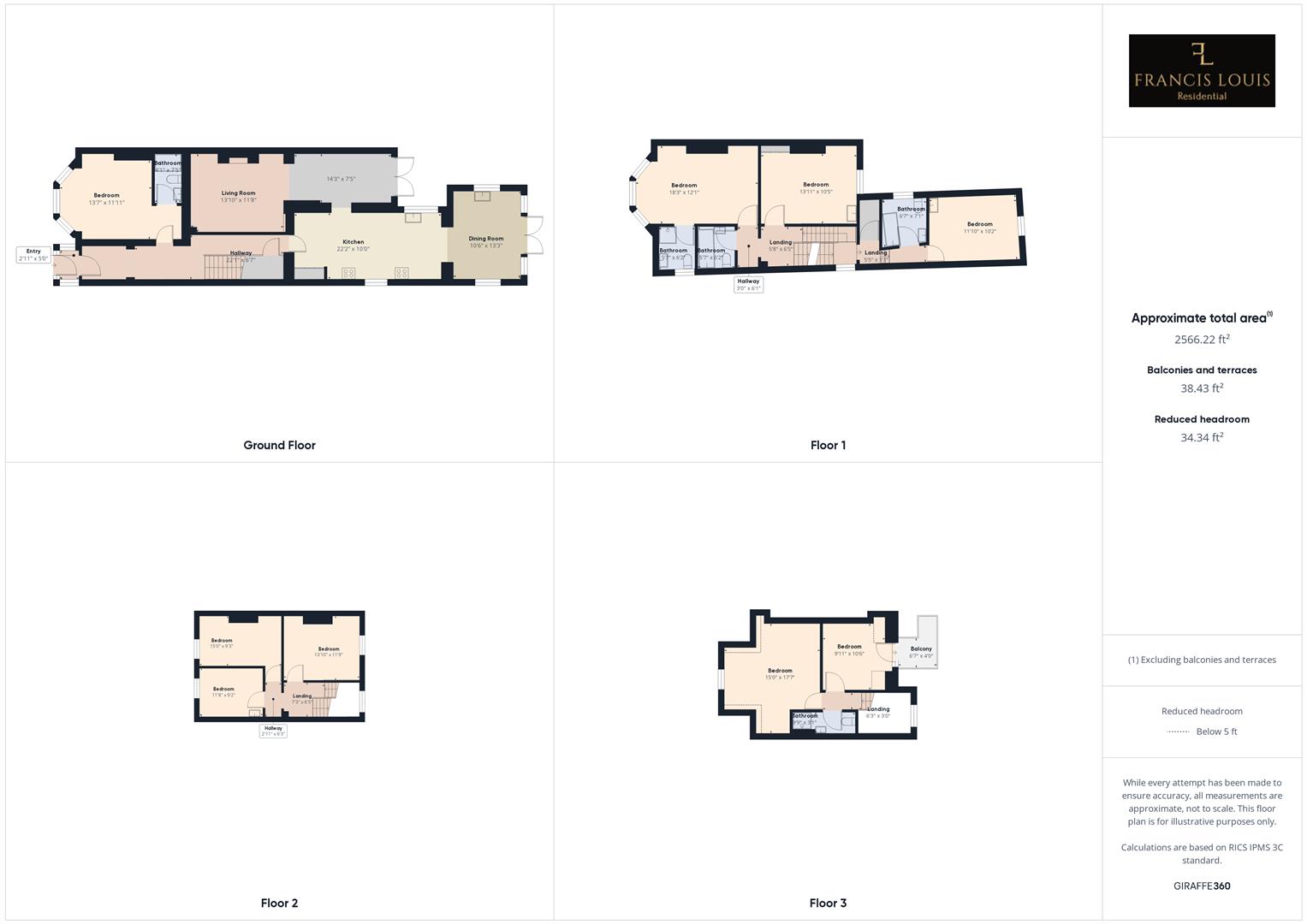 14, Devonshire Place, Exeter floorplan