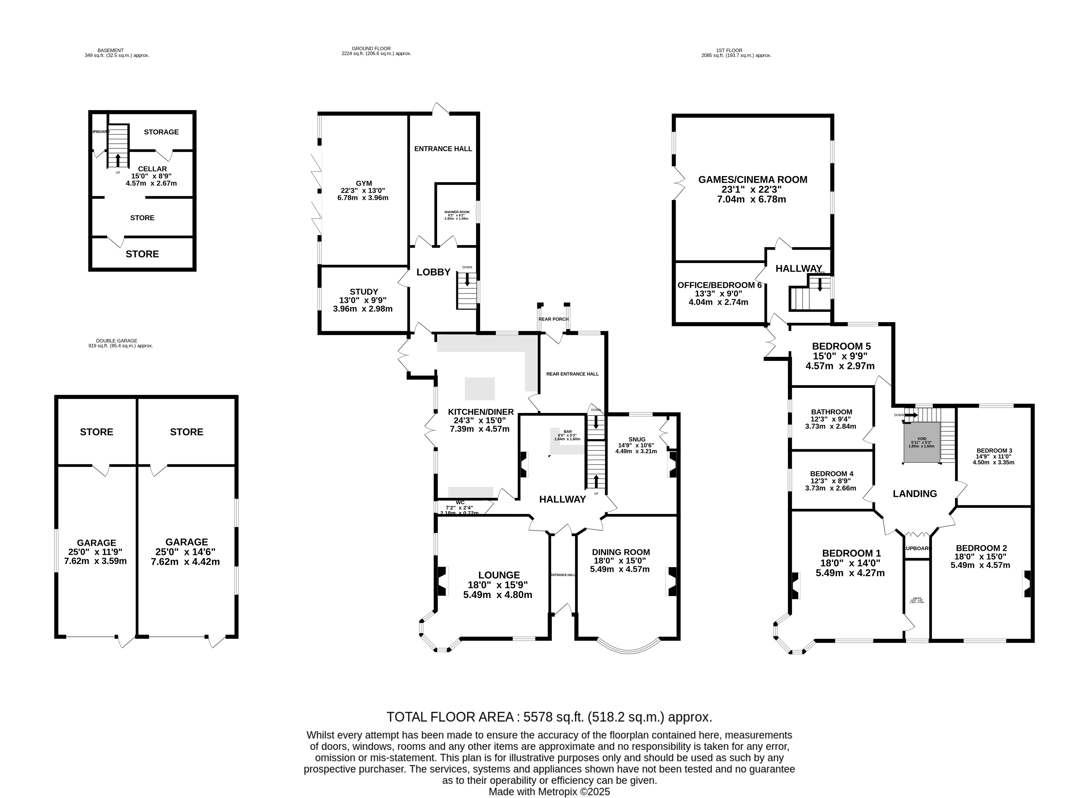 Bridgecote, 474, Leeds Road, Bradford floorplan