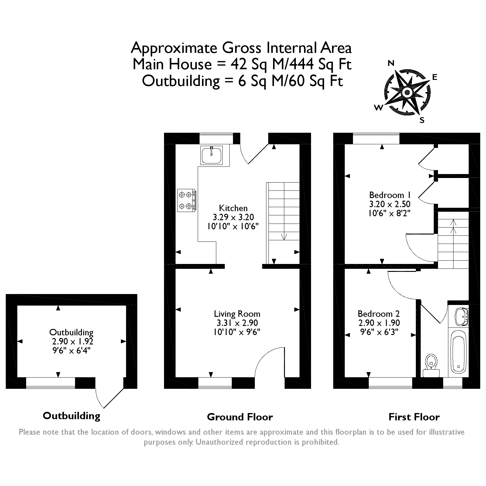 2 Bedrooms Terraced house for sale in Brighton Road, Godalming GU7