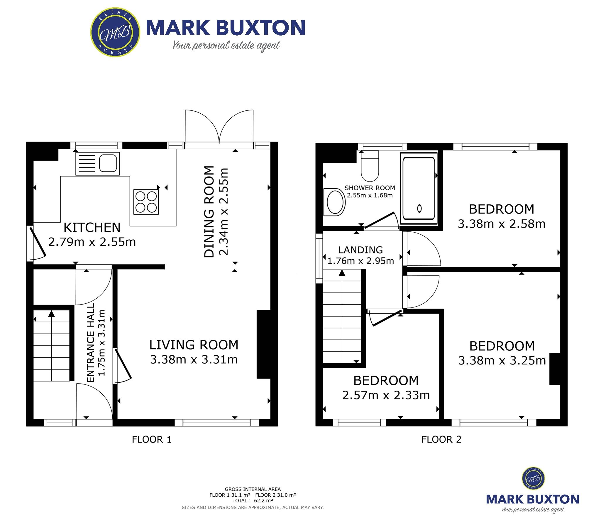 13 Pine Road, Stoke-on-Trent floorplan