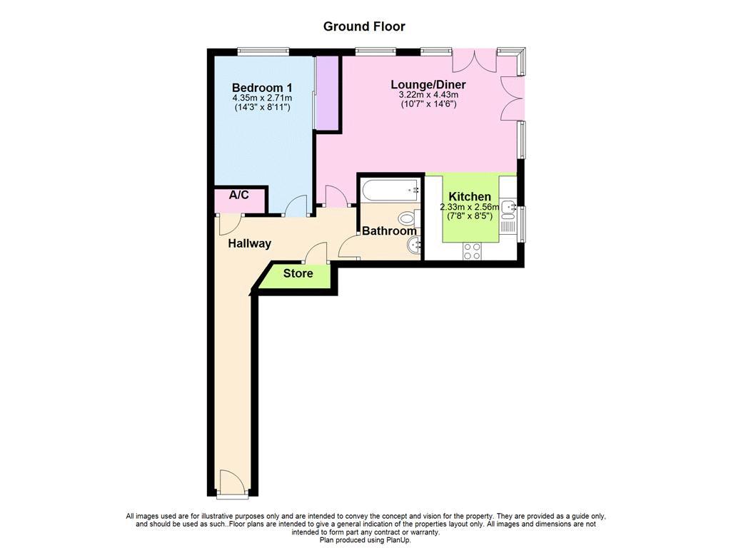 1 Bedrooms Flat to rent in Winterthur Way, Basingstoke RG21