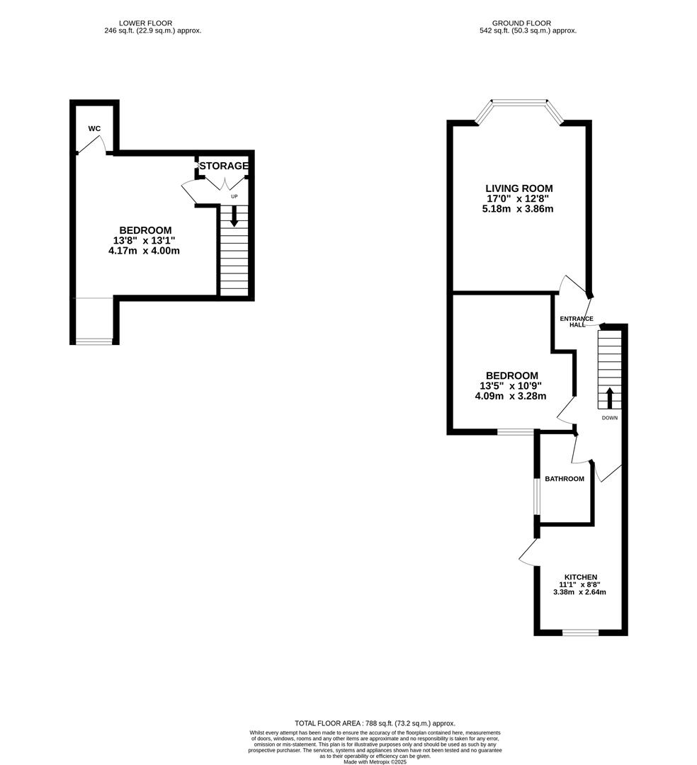 Ground Floor Flat, 69, Mount Pleasant Road, Hastings floorplan