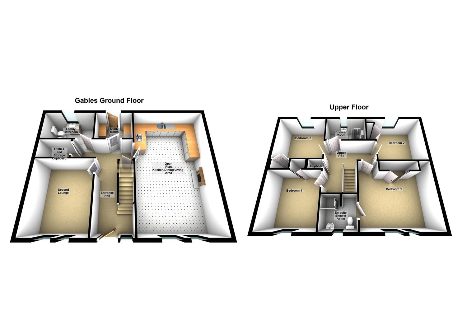 Gables, Isle of Arran floorplan