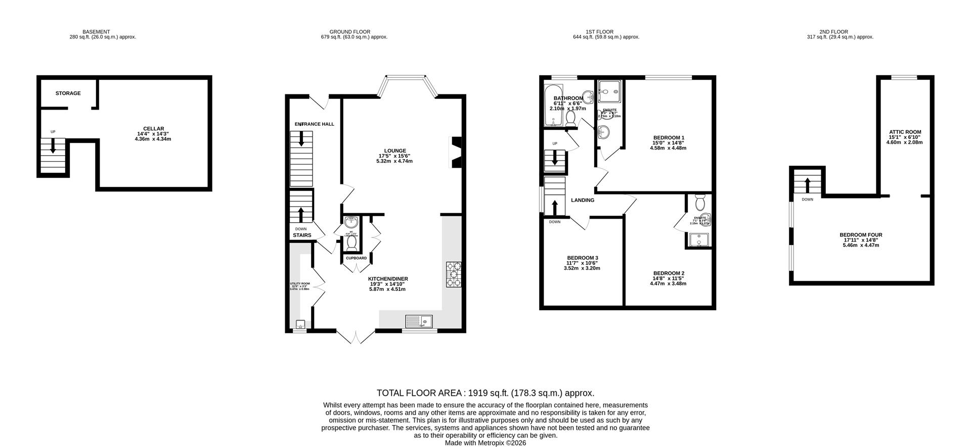 6, Station Road, Sheffield floorplan