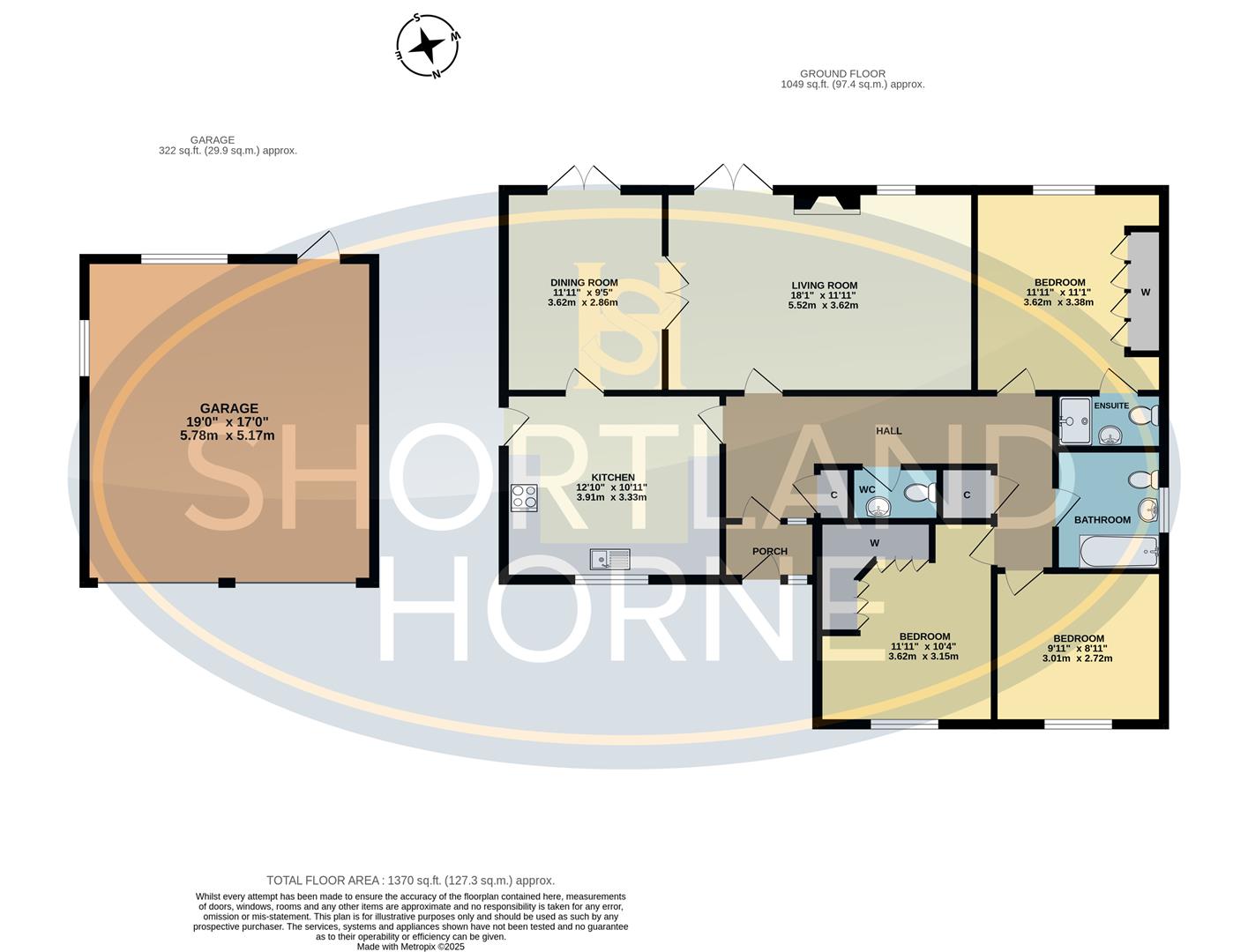 11, Heycroft, Coventry floorplan