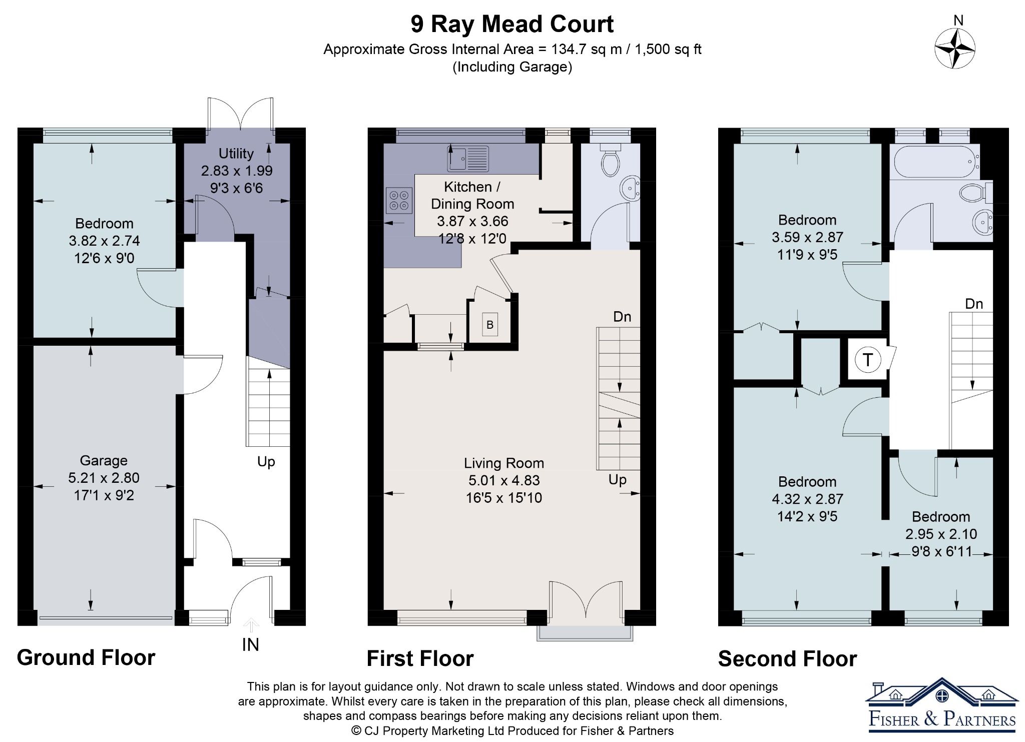 9 Ray Mead Court, Boulters Lane, Maidenhead floorplan