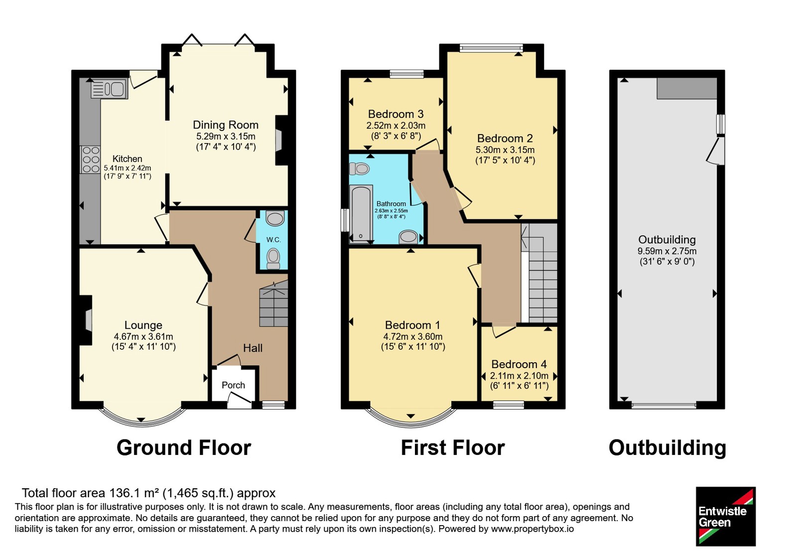 64, Lomond Avenue, Lancashire floorplan