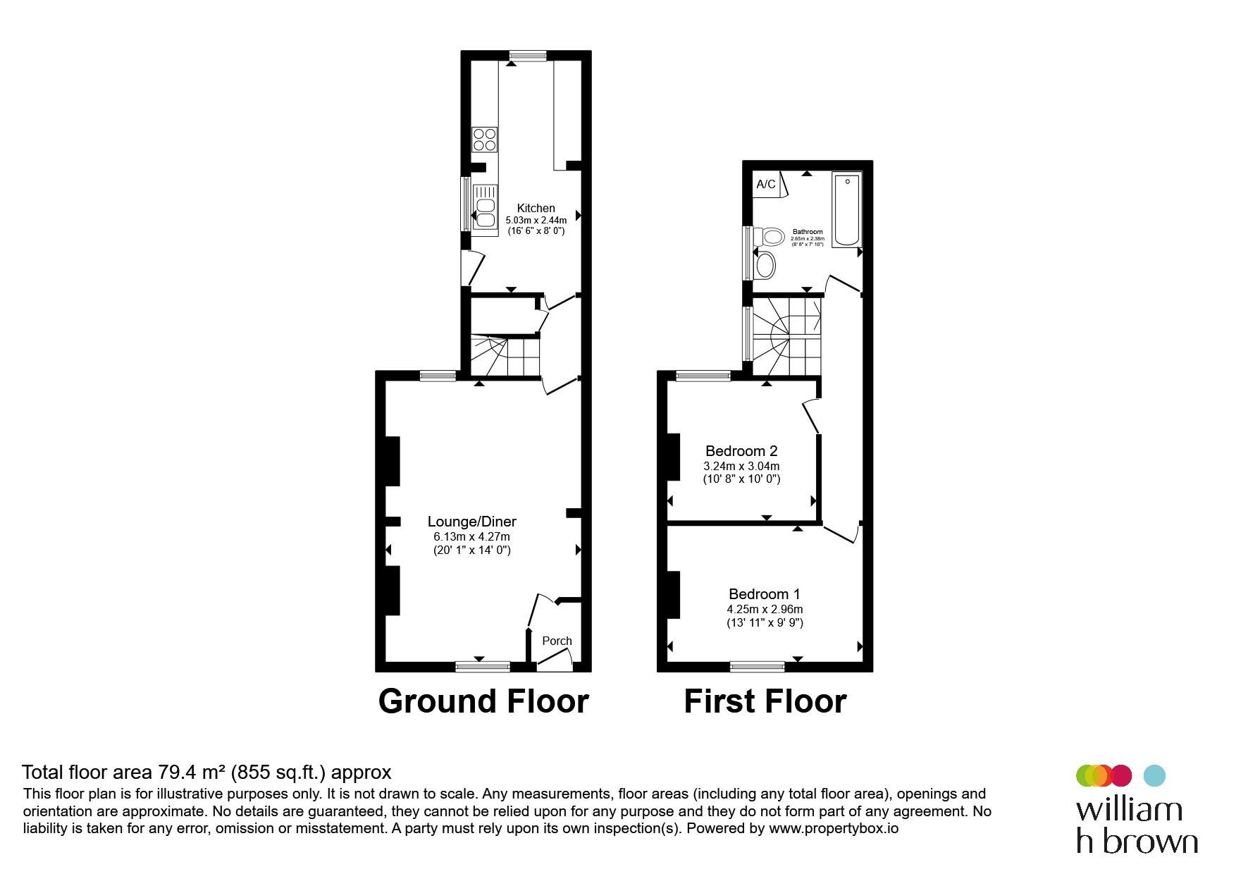 32, Queen Street, Spalding floorplan