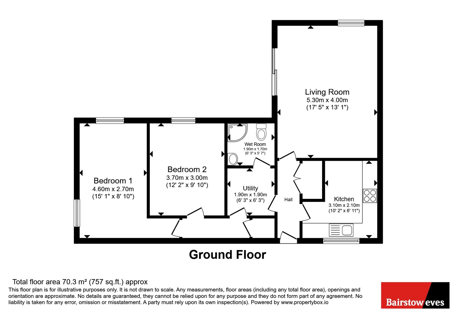 6, Gervase Gardens, Nottingham floorplan