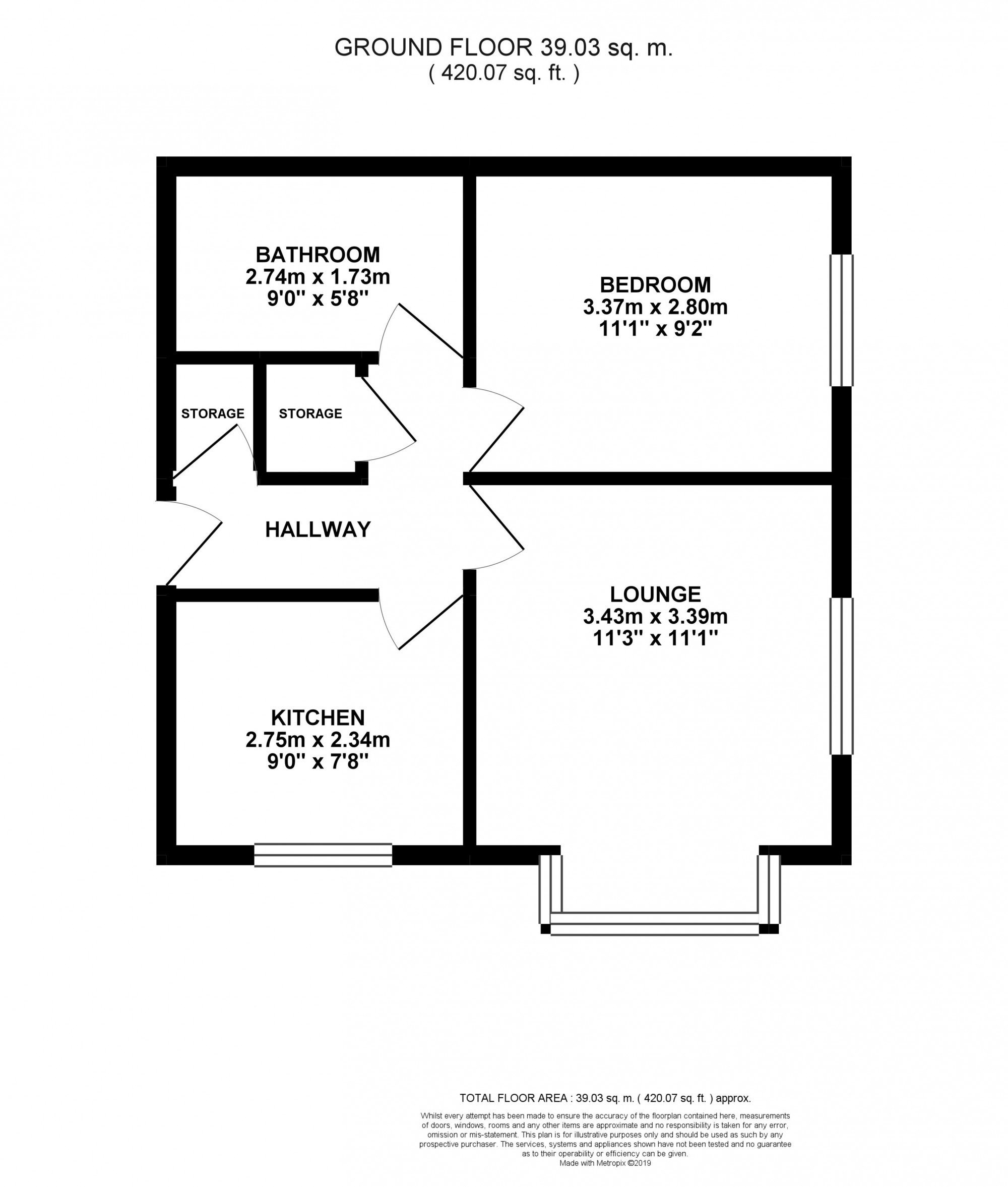 1 Bedrooms Flat for sale in Hampstead Mews, Blackpool FY1