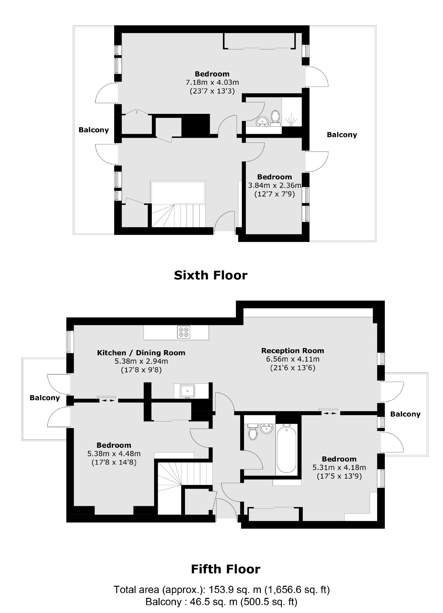 Apartment 37, Becquerel Court, West Parkside, London floorplan