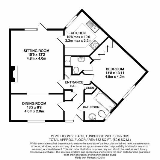 19, Willicombe Park, Tunbridge Wells floorplan