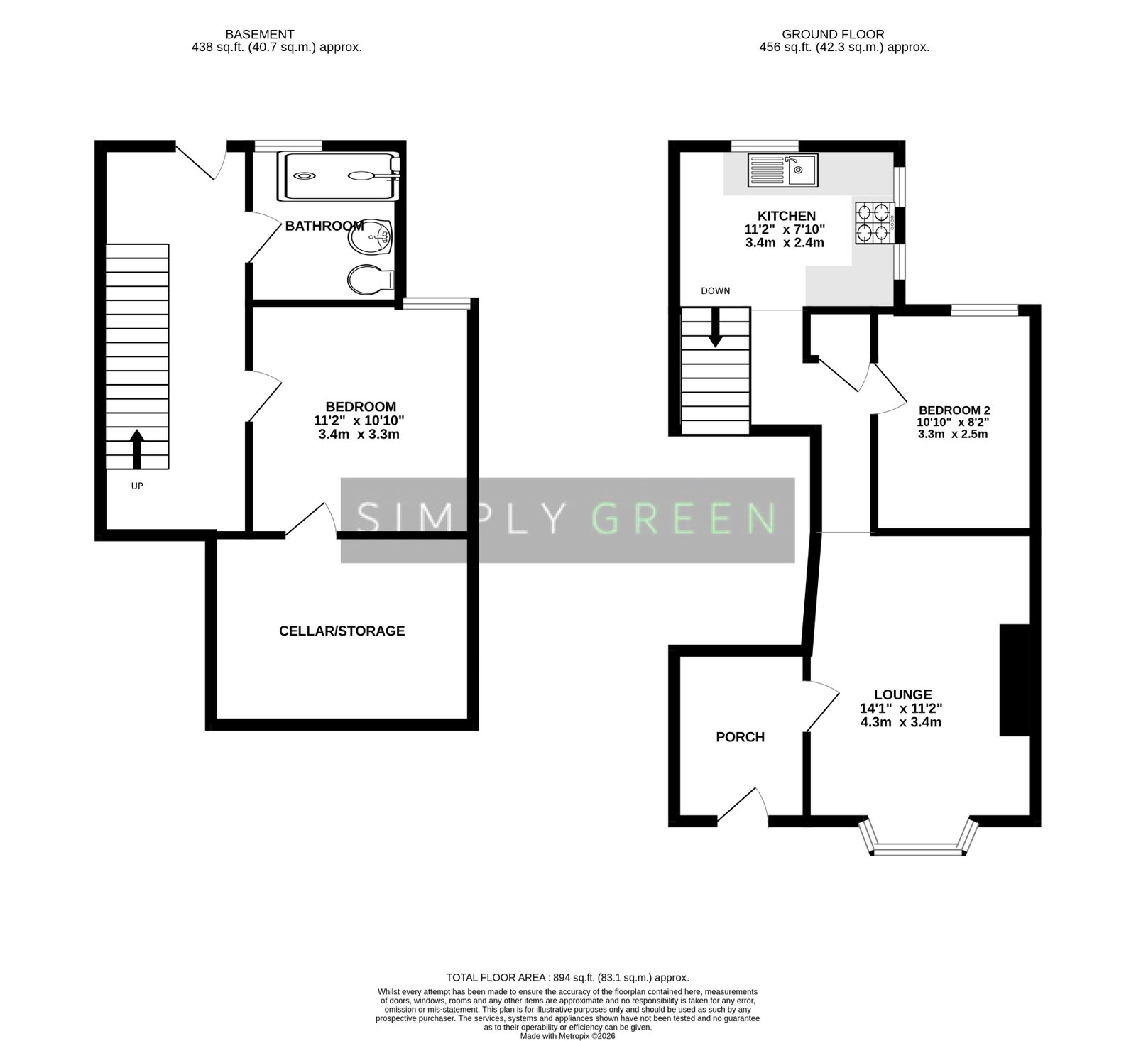 Church Road, Newton Abbot floorplan