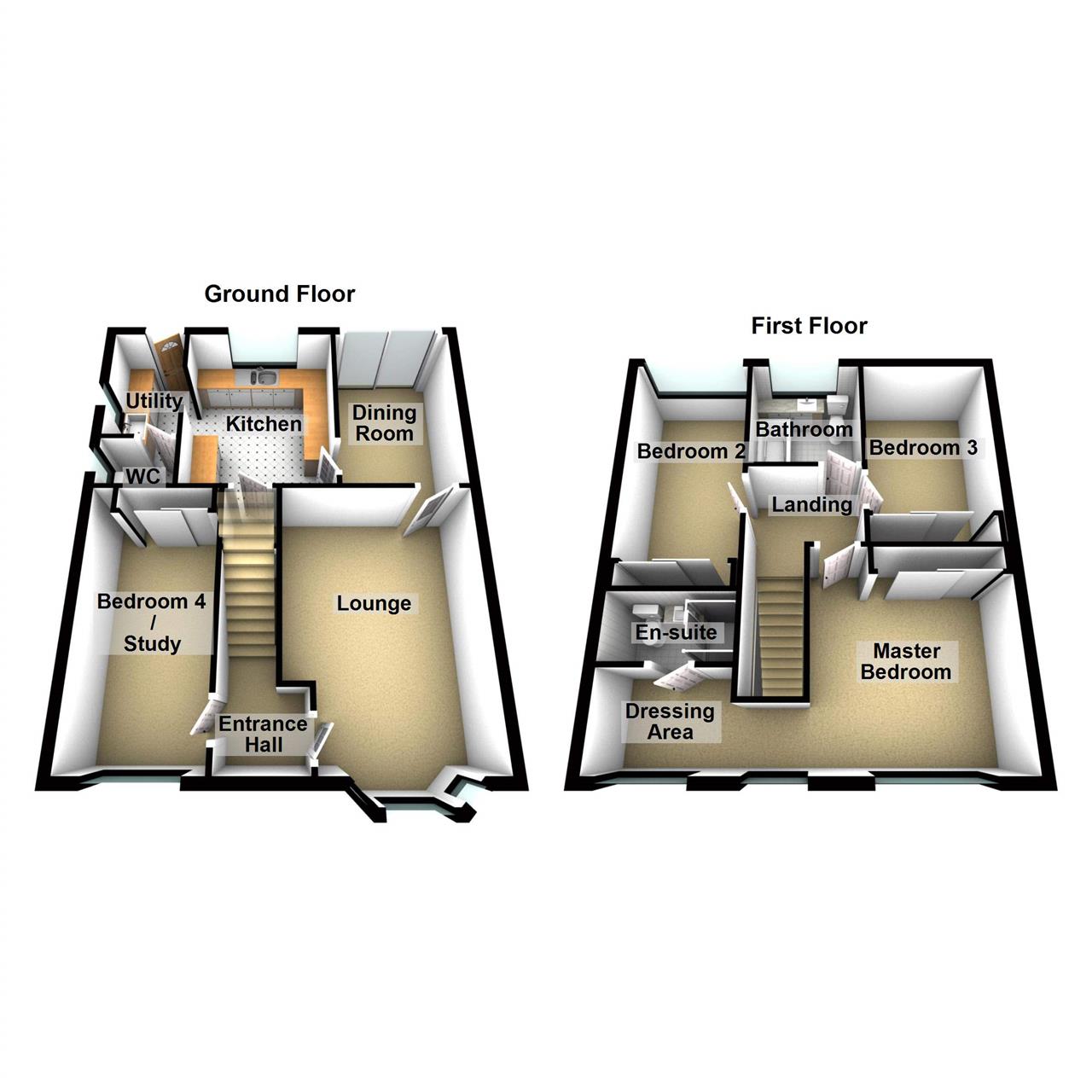 Bridle Lane, Streetly, Sutton Coldfield B74, 3 bedroom detached house