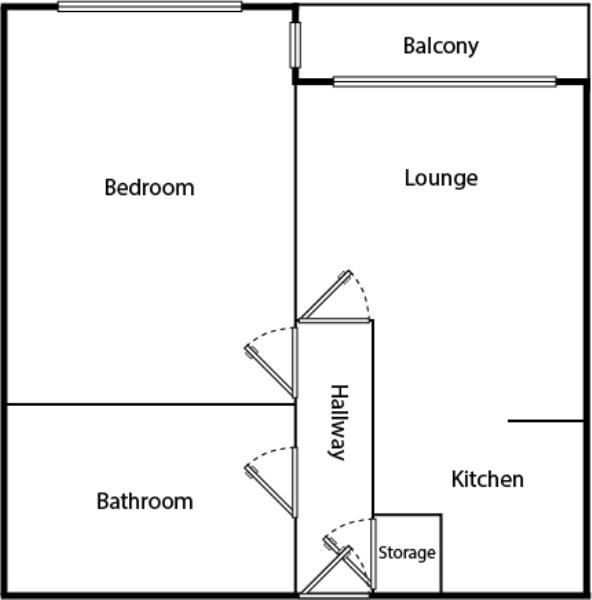 1 Bedrooms Flat to rent in Velocity Tower, St. Mary's Gate, Sheffield S1