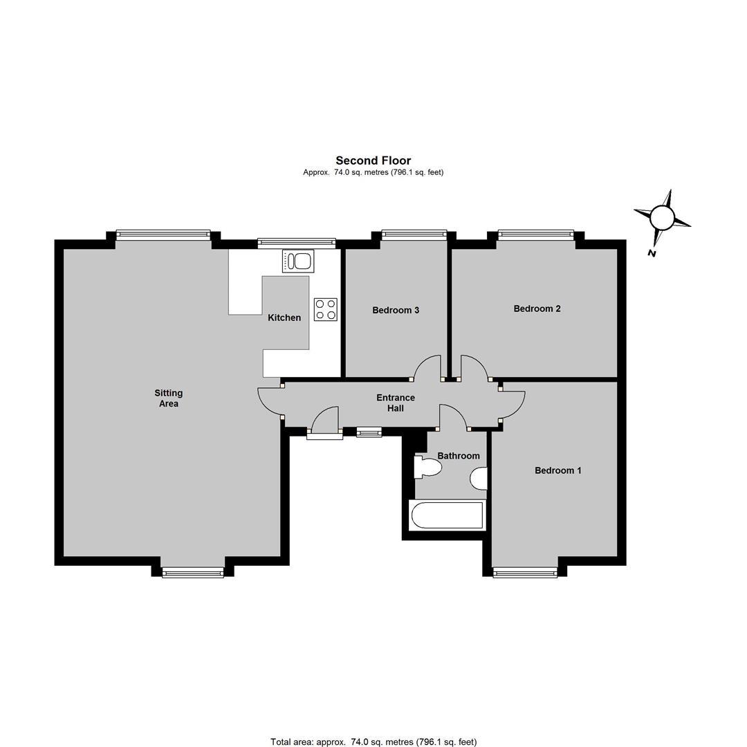 Diamond Road, Whitstable CT5, 3 bedroom flat to rent 61950492