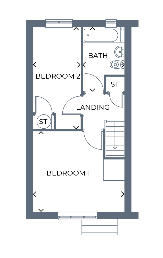 081, Coronation Terrace, Coxhoe floorplan