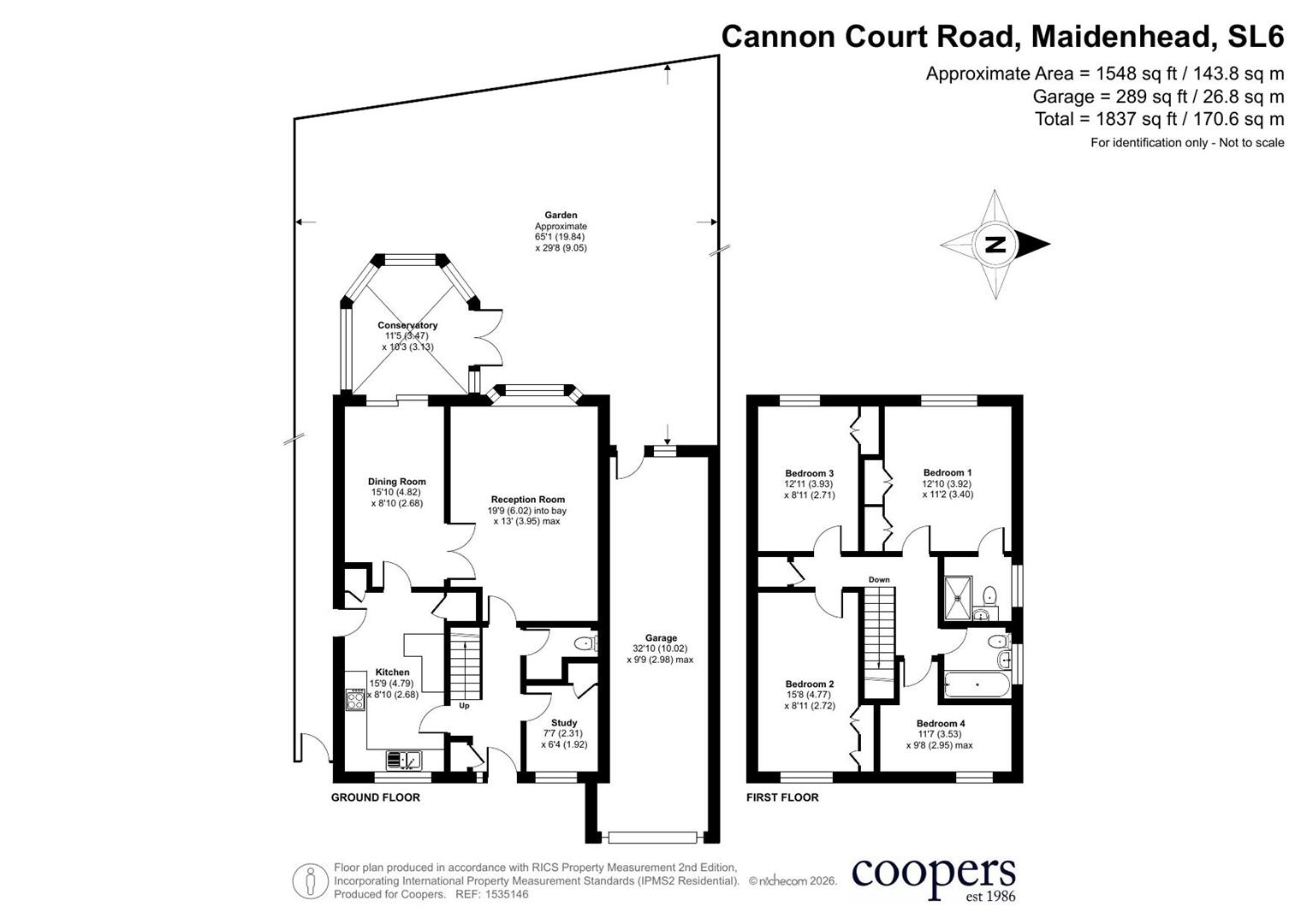 Cannon Court Road, Maidenhead floorplan