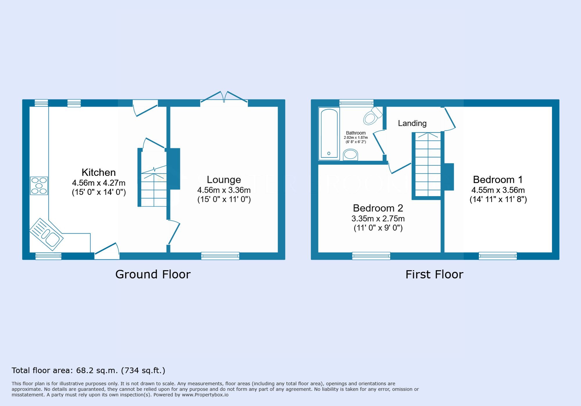 19 Lavender Hill, Rossendale floorplan