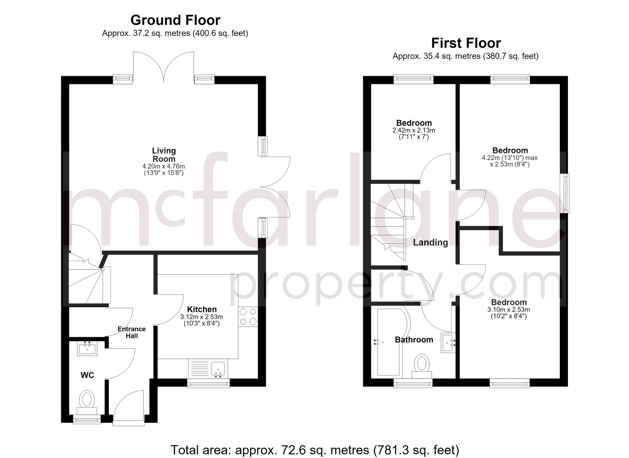 132a High Street, Swindon floorplan