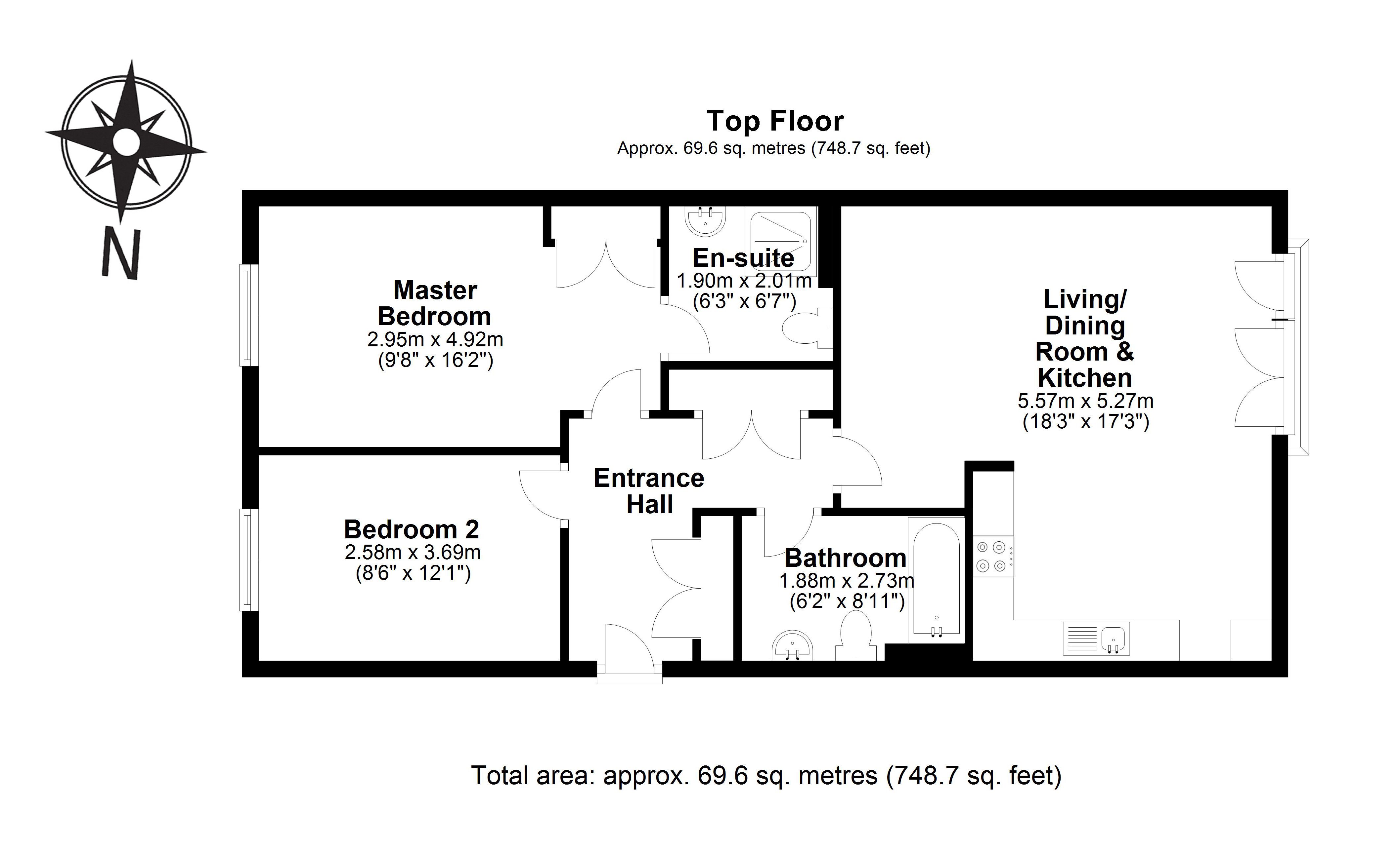 2 Bedrooms Flat for sale in 3/15 Arneil Drive, Crewe EH5