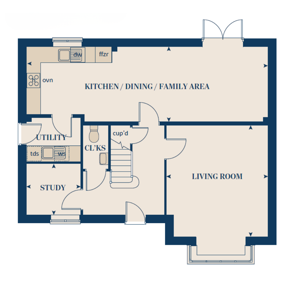 346, Harrington Lane, Exeter floorplan