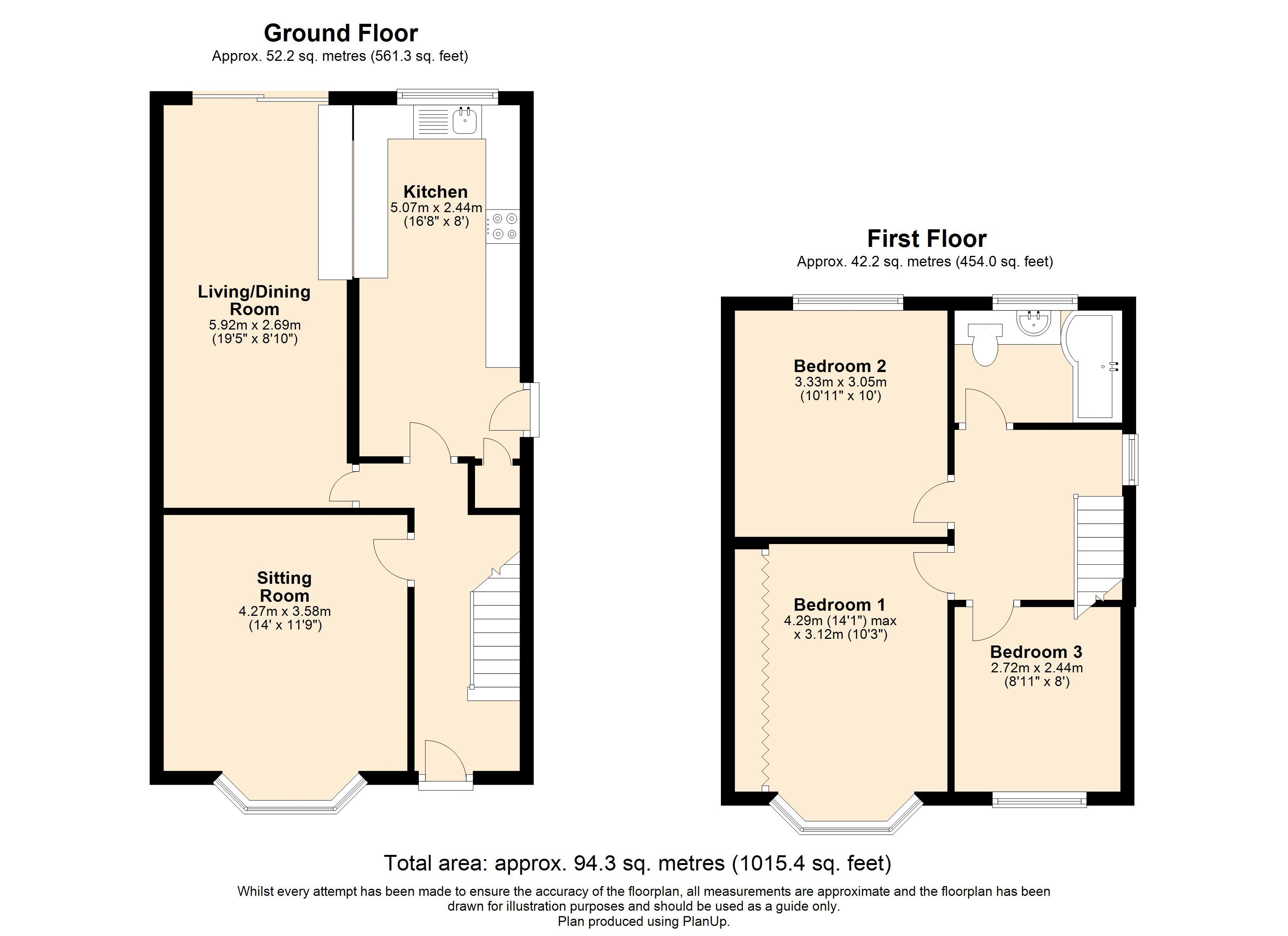 3 Bedrooms Semi-detached house to rent in Common Road, Kensworth, Bedfordshire LU6