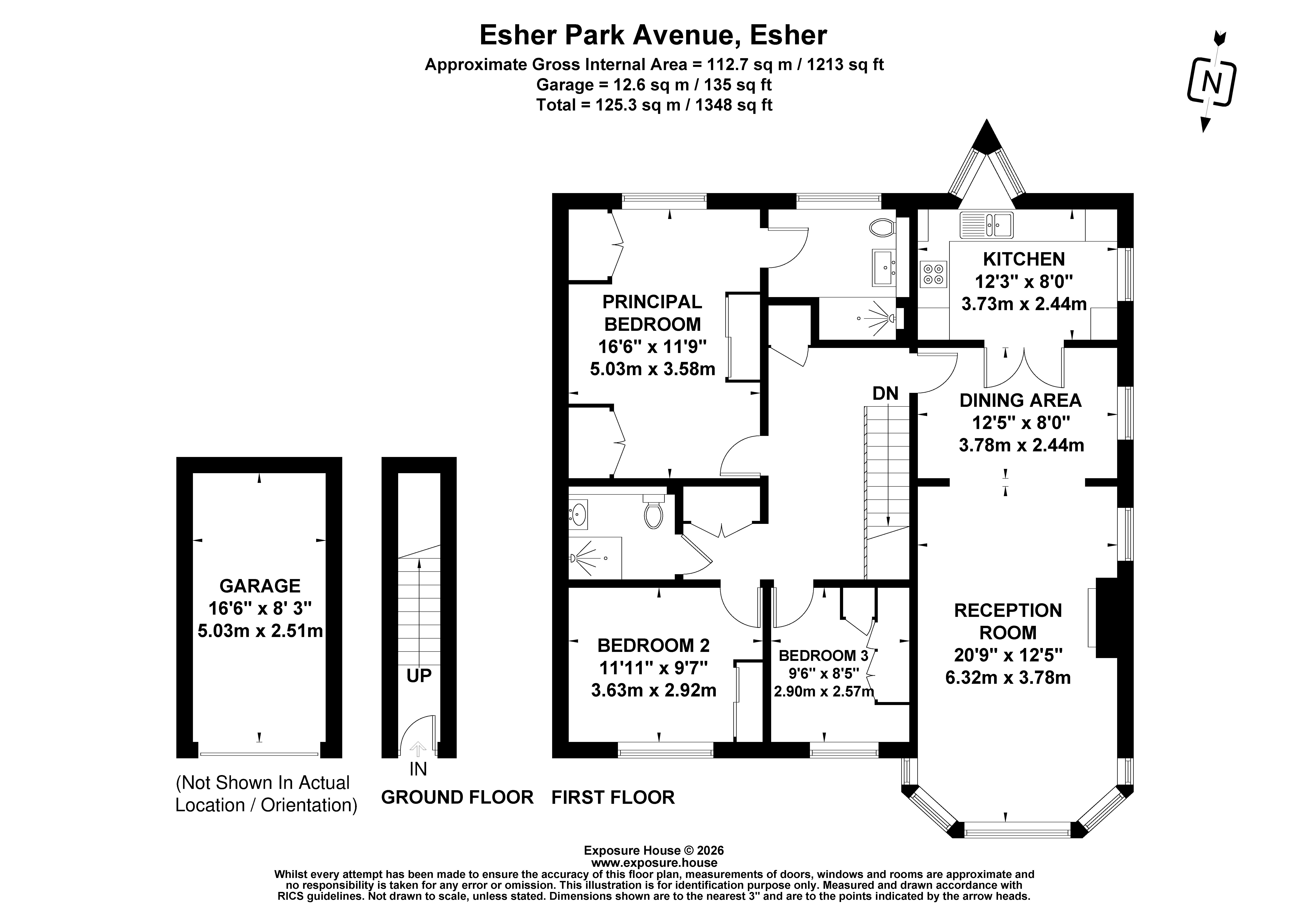 Flat 15, Victoria Place,, Esher Park Avenue, Surrey floorplan
