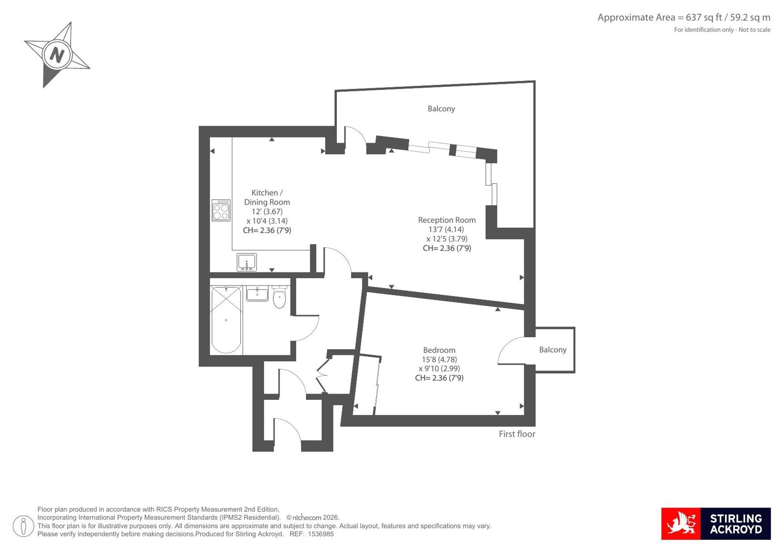 Richmond Road, London floorplan
