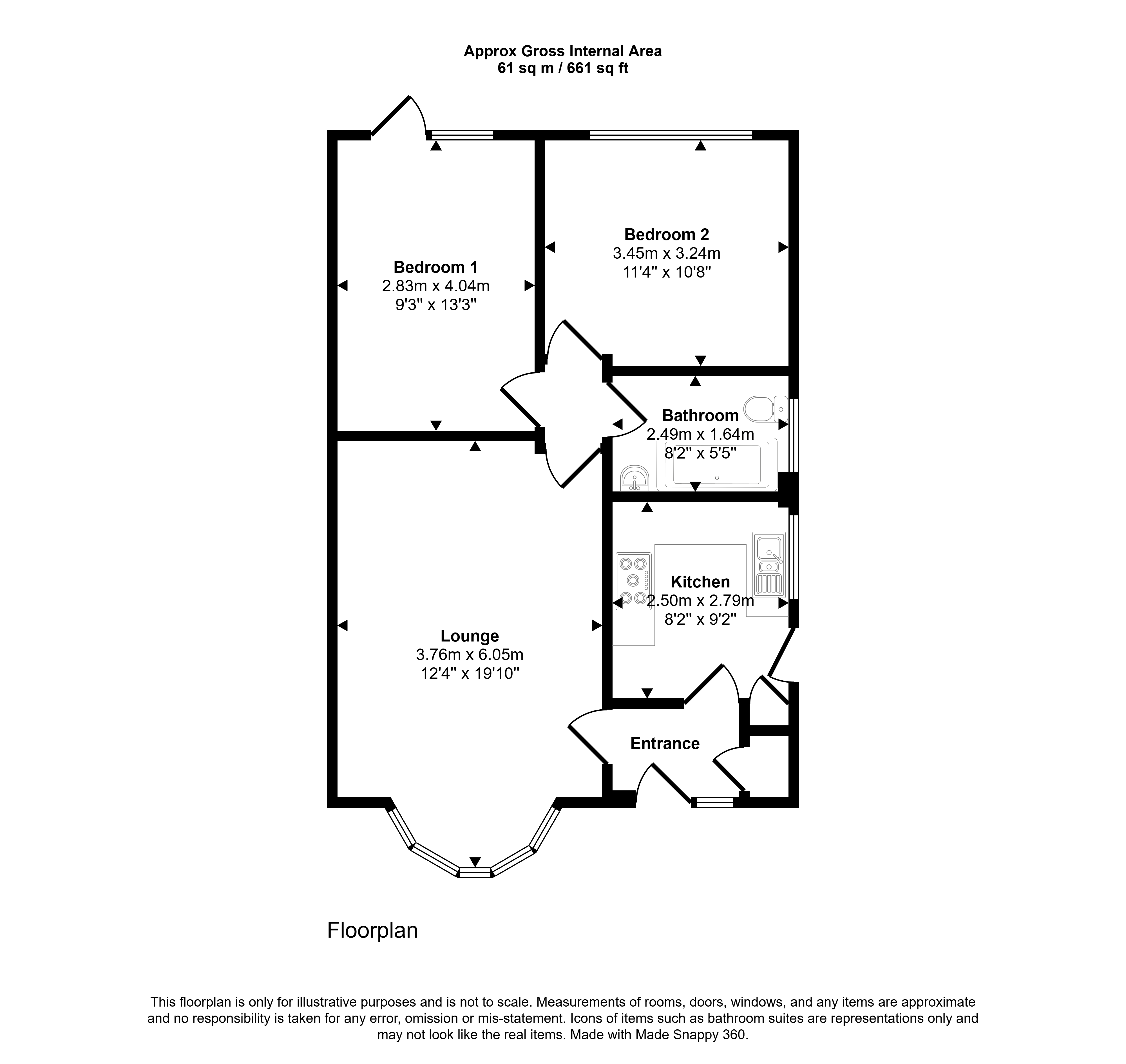 7, Tollerton Close, Stockton-on-Tees floorplan
