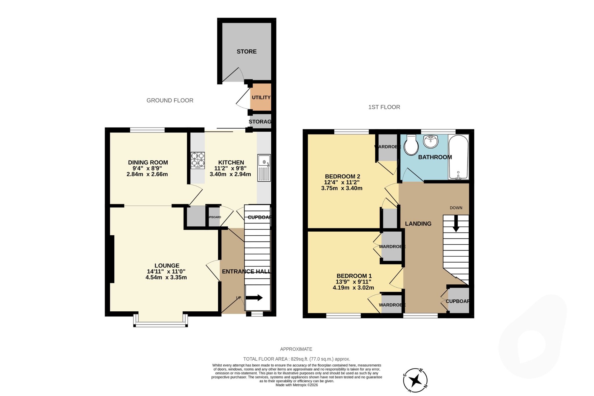 63 Valon Road, Arborfield, Berkshire floorplan