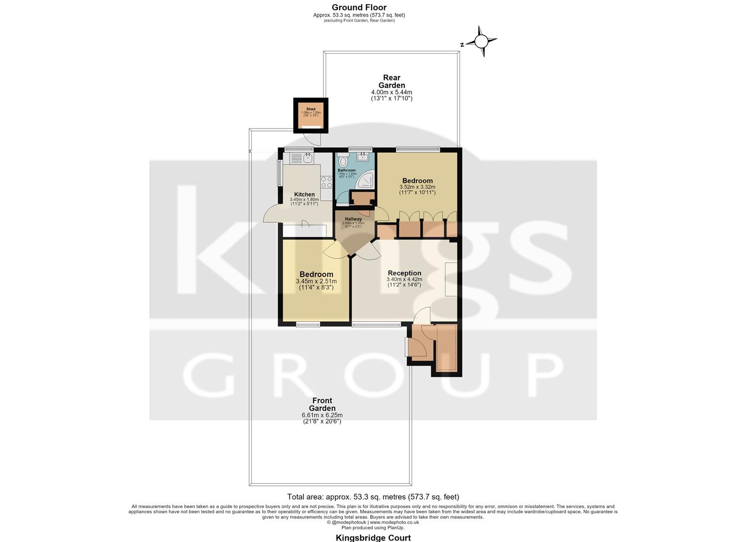 Barrowell Green, London floorplan
