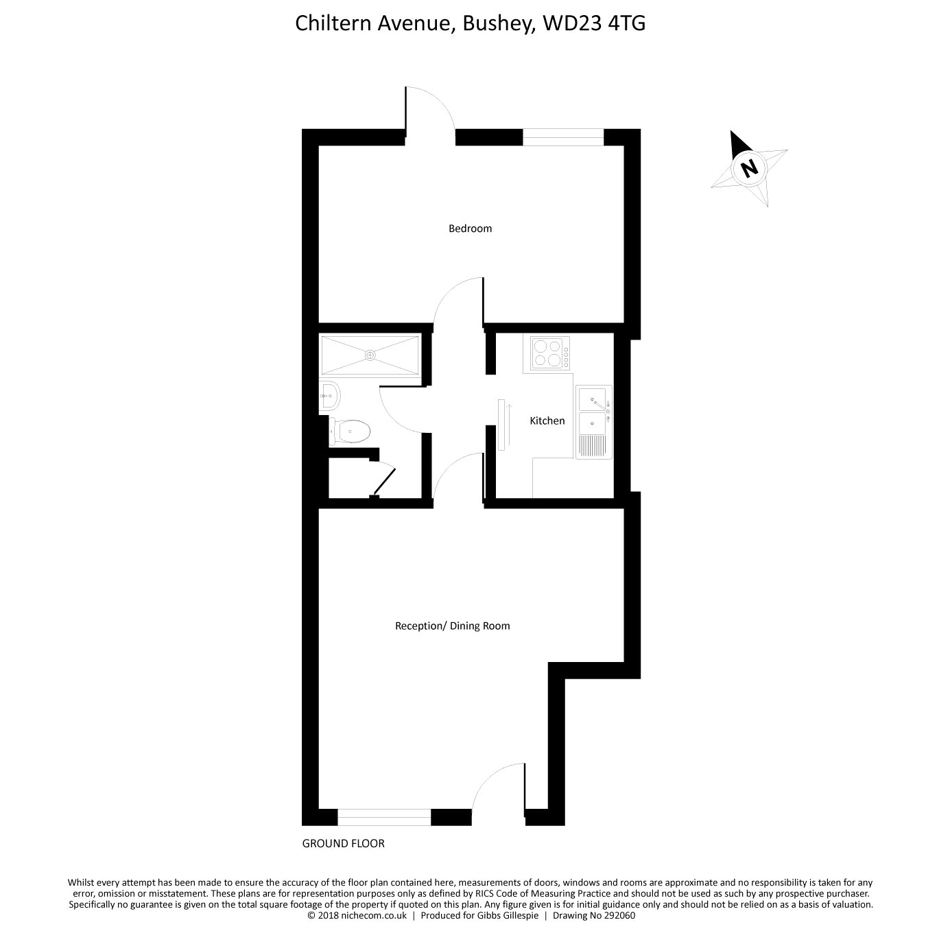 1 Bedrooms Flat for sale in Parklands, Chiltern Avenue, Bushey WD23